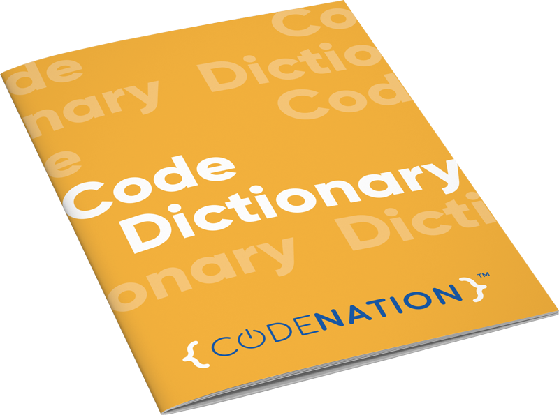 Code Dictionary Brochure_Body Image | Code Nation